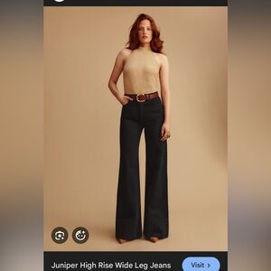 Reformation The Collection Juniper Jeans “23 Black